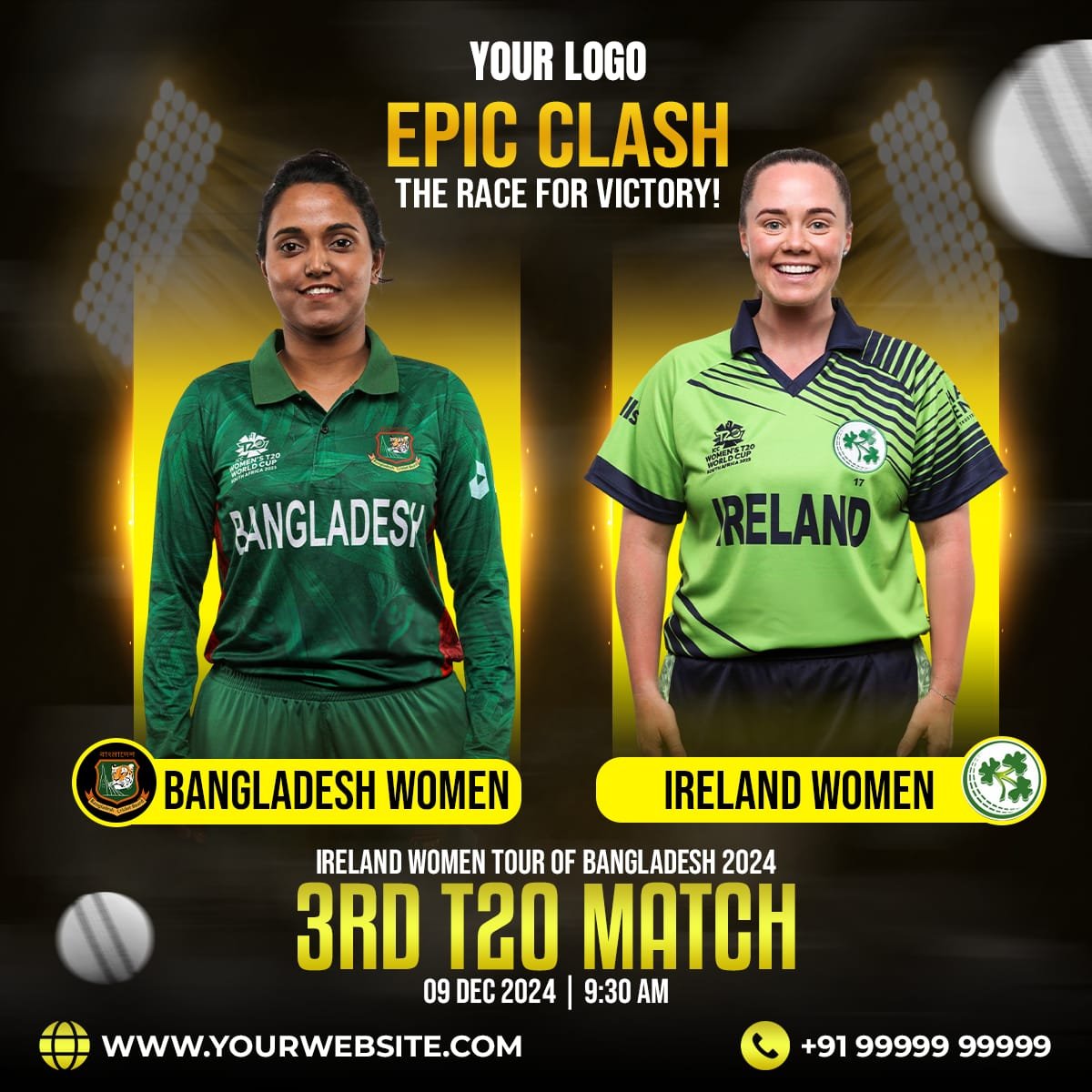 Bangladesh Women vs Ireland Women — Epic Clash