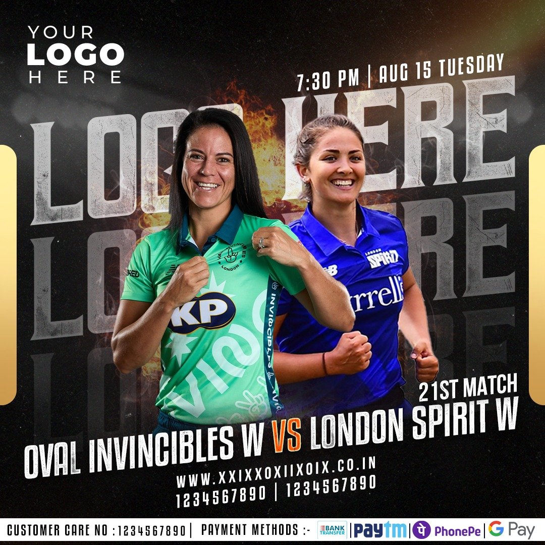 Oval Invincibles vs London Spirit — Gold Edition